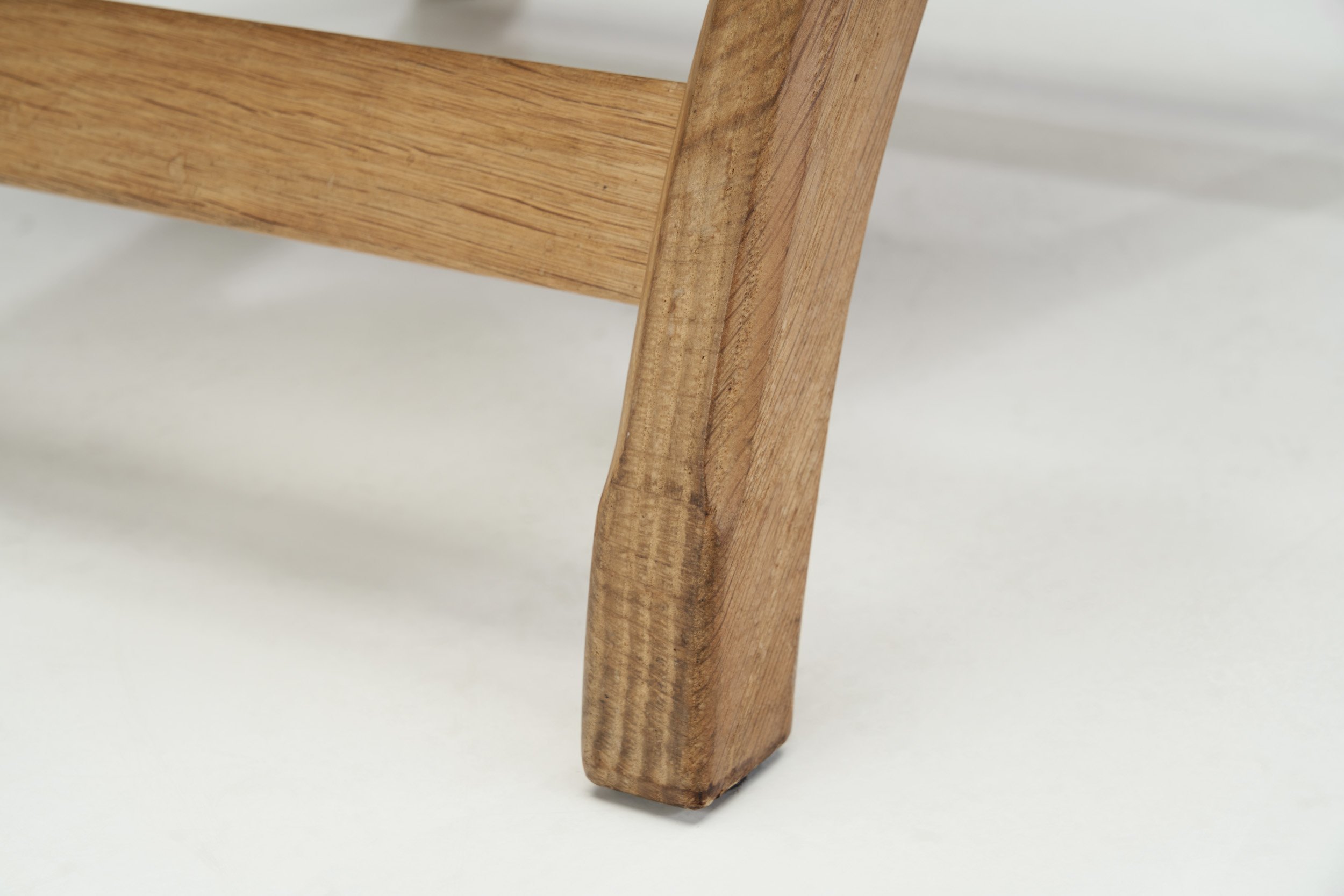 Upholstered Kurul Chair by Henning Kjærnulf for EG Kvalitetsmøbel